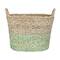 Hello Honey® Multicolor Oval Woven Water Hyacinth & Rattan Dip-Dyed Basket Set